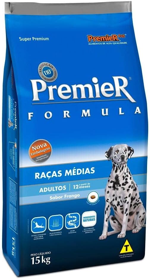 Ração Premier Fórmula Cães Adultos 15kg