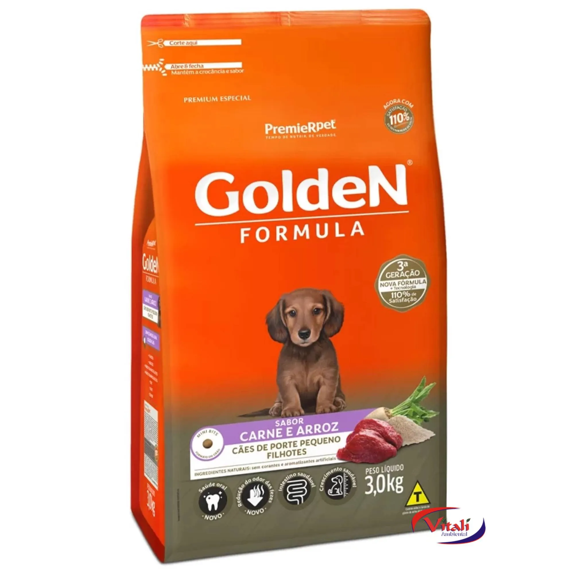 Ração Filhotes 3kg